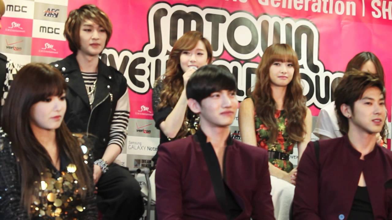 SMTOWN World Tour - Girl's Generation Interview P.1