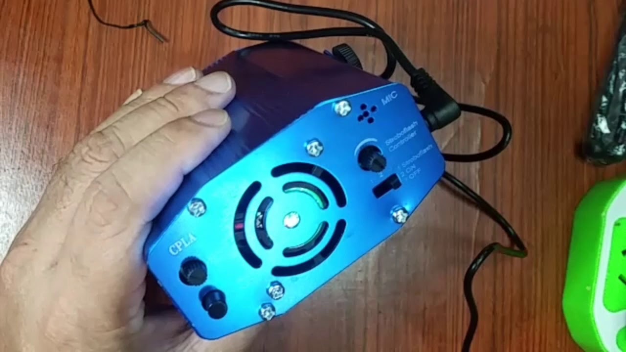 Laser Stage Lighting Mini (unboxing)