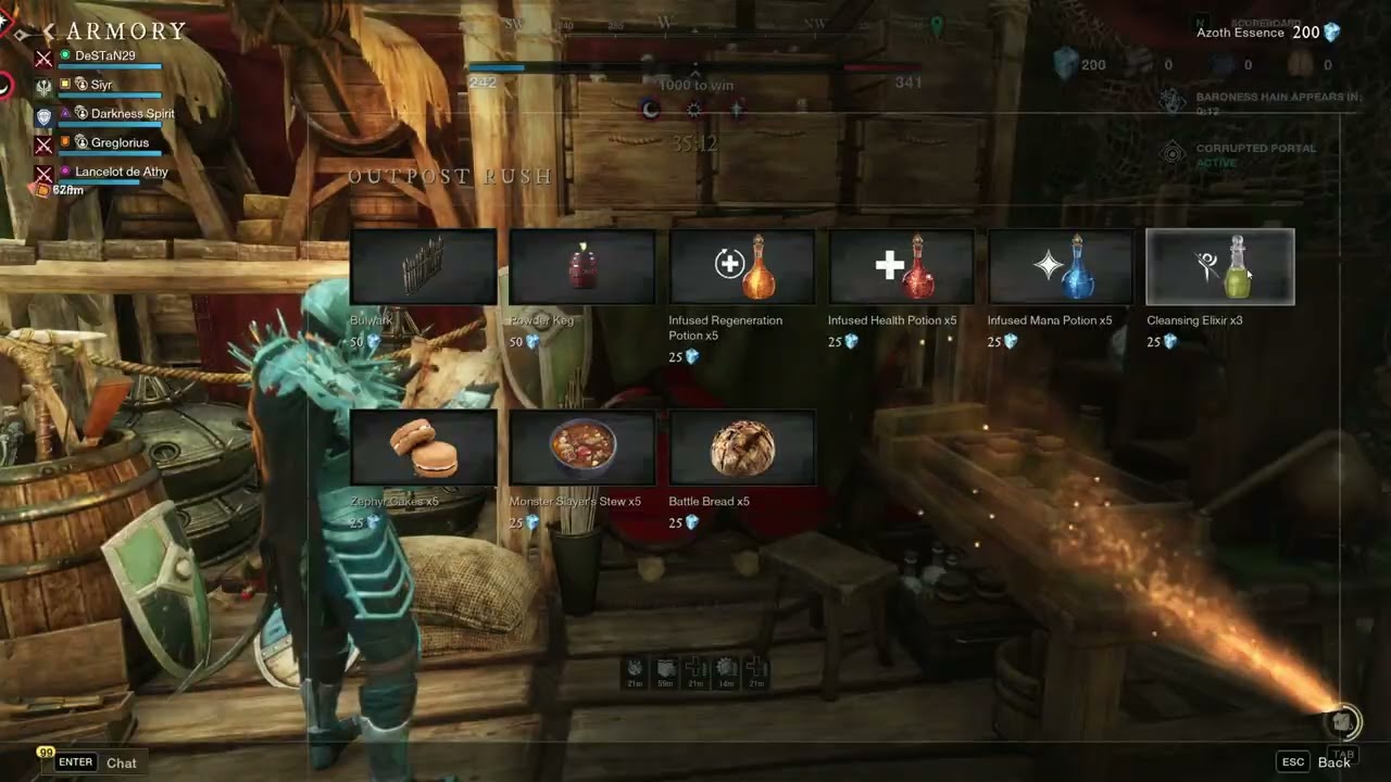 New OPR Map PvP 33 KiLL 0 Death (Coral Divide) Hatchet Sword New World Aeternum