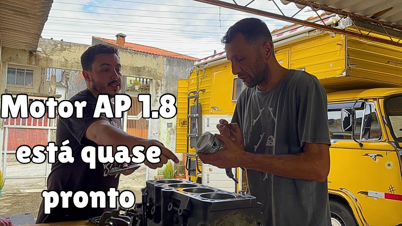 Chamamos reforço para montar nosso AP 1.8 para a Kombi Home. 