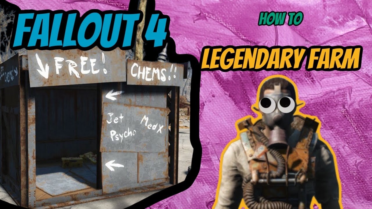 How To build A LEGENDARY Farm In Fallout 4