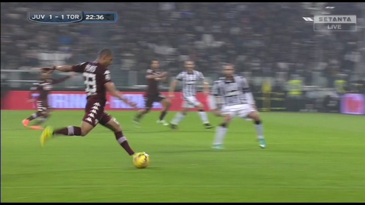 Bruno Peres Amazing Goal from Own Half vs Juventus 30.11.2014 (720P English Commentary)