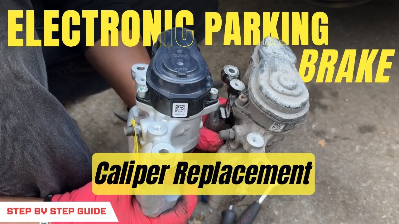 How to Change Electronic Parking Brake Caliper  (EPB) | Step by Step Beginner Guide