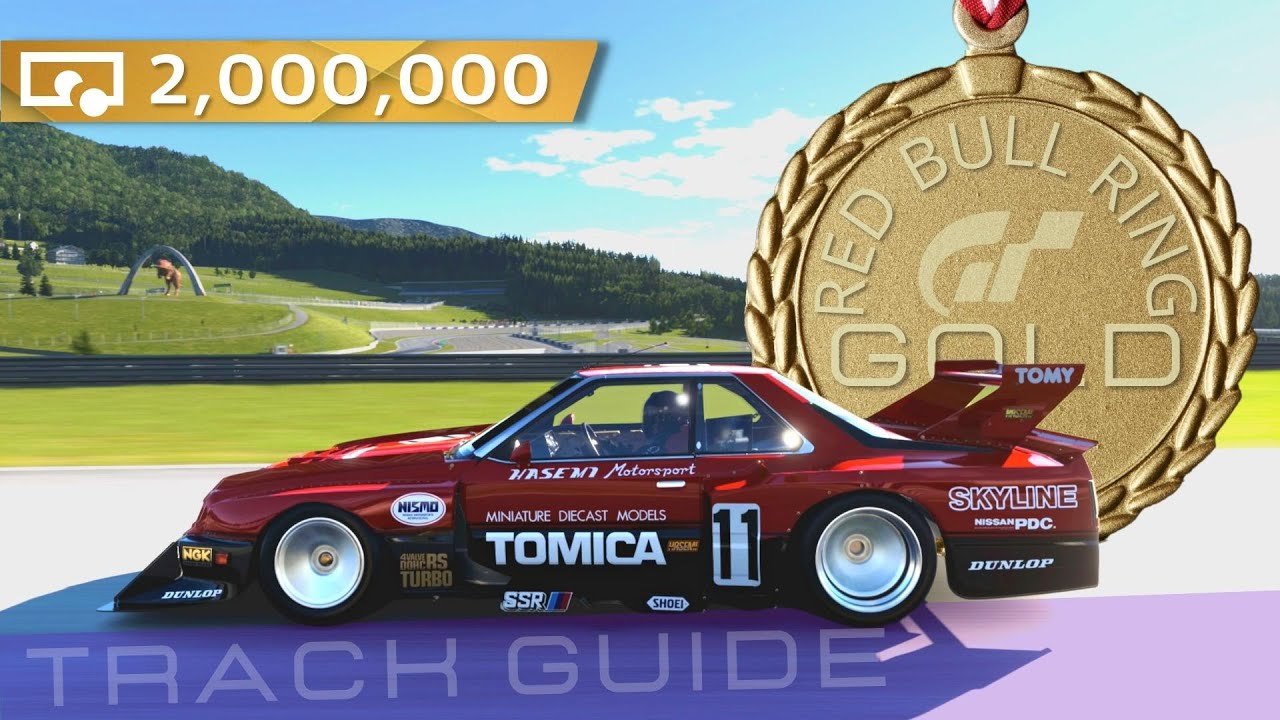 GT7 - Get 2,000,000 Credits with this Time Trial Guide! (Red Bull Ring/Skyline)