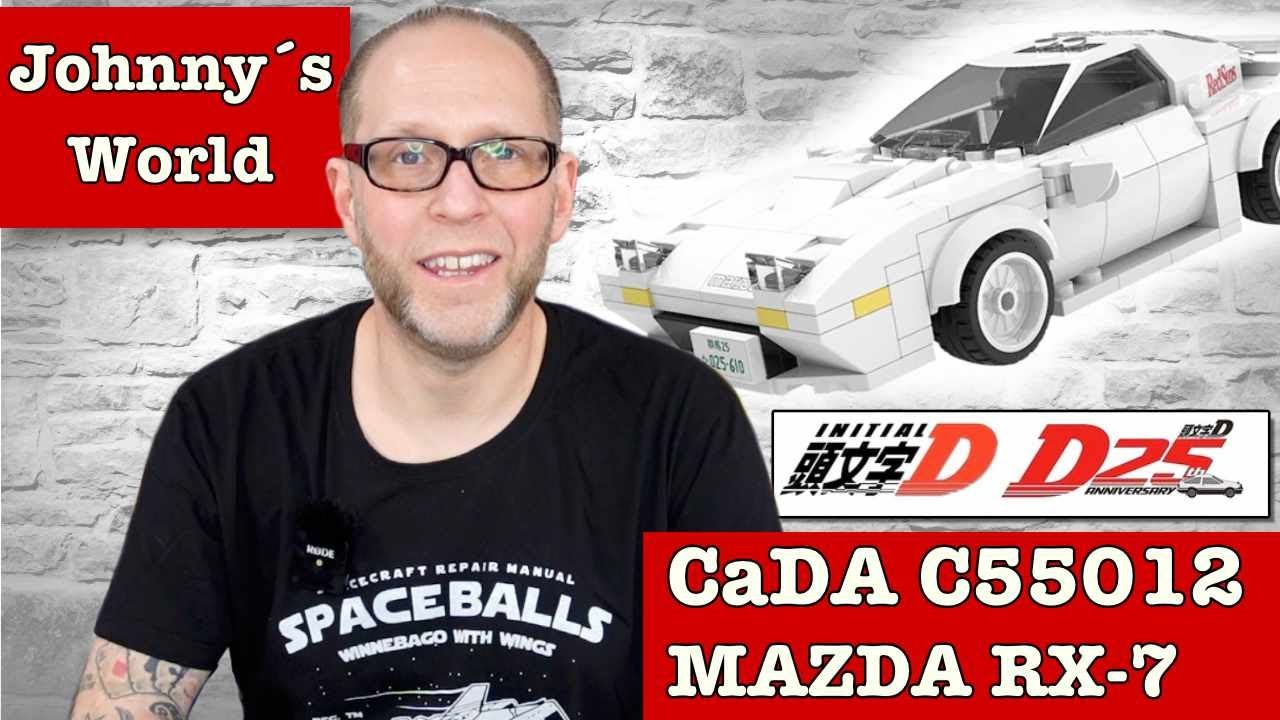 CaDA C55012W Initial D Mazda FC35 RX-7 Was taugen CaDAs Klemmbausteine?