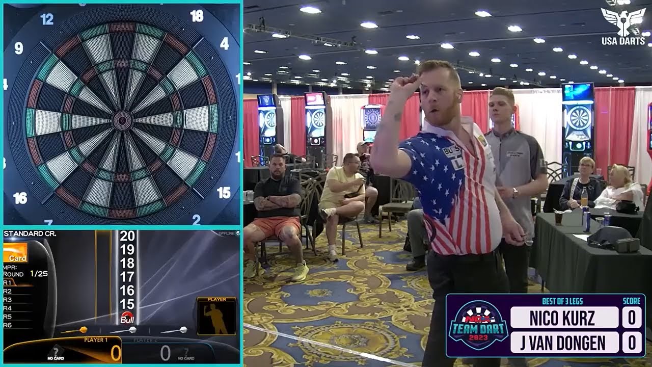 Jules Van Dongen vs Nico Kurz | Masters Cricket Final | NDA Team Dart