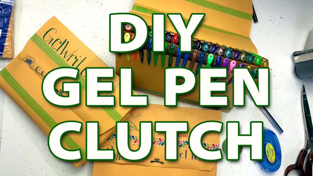DIY Gel Pen Case
