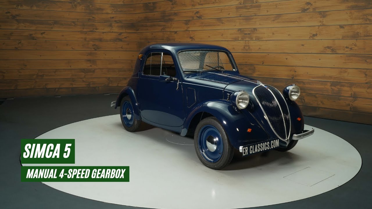 Simca 5 | Good condition | Rare | 1937 -VIDEO- www.ERclassics.com