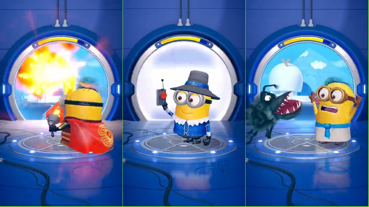 Pilgriminion vs Ancient vs Emperor | New Minion rush |