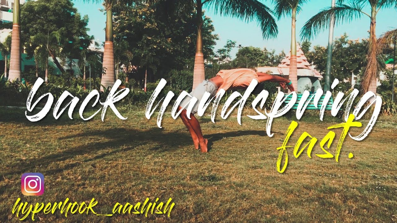 बहुत आसानHow To BackHandspring very fast  in Hindi