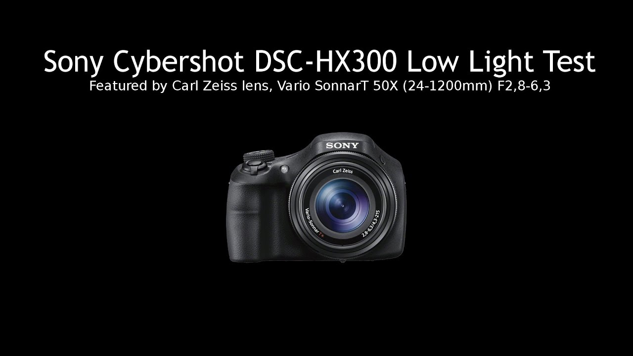 SONY DSC-HX300 Review: Low light Test vs. JVC GY-HM70