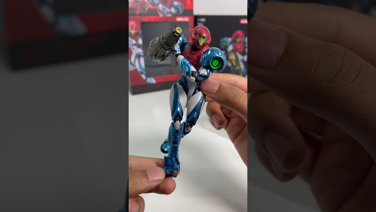 Figma Samus Dread Unboxing!📦 #nintendo #metroid #actionfigures #unboxing #metroiddread #figma #fypシ