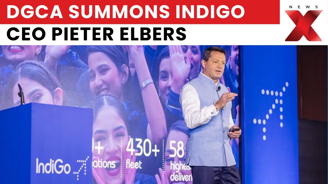 DGCA Summons IndiGo CEO Pieter Elbers to Discuss Flight Schedules, Passenger Refunds