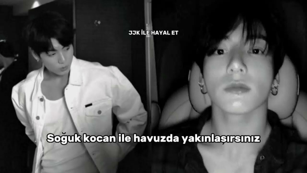 Jungkook ile hayal et |Soğuk kocan ile havuzda yakınlaşırsınız| [TB]