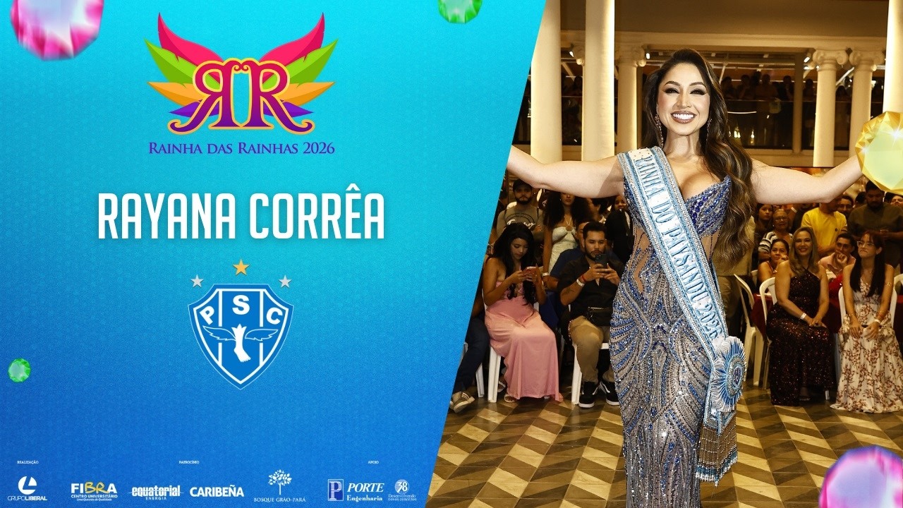 veja o desfile completo da candidata Rayana Corrêa do Paysandu Sport Club