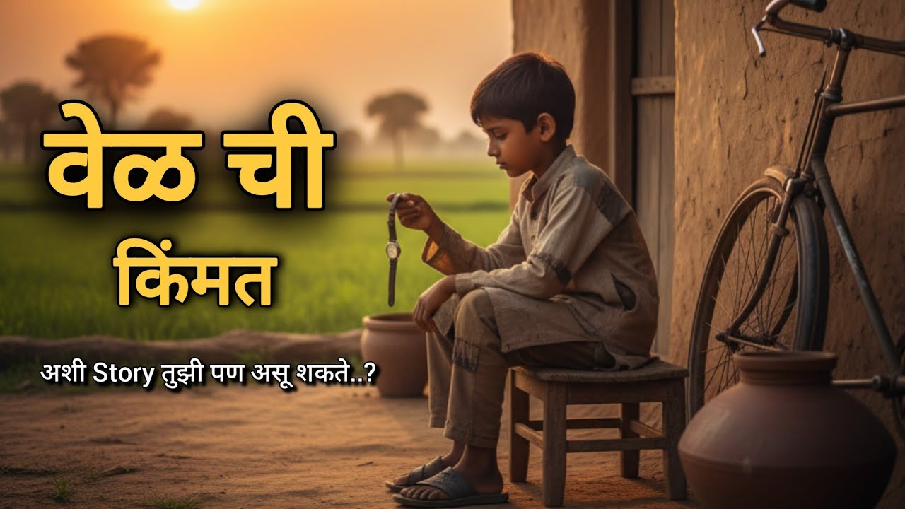 वेळ ची किंमत ⏰ | अशी Story तुझी पण असू शकते..? | Marathi Motivational Story | #valueoftime 