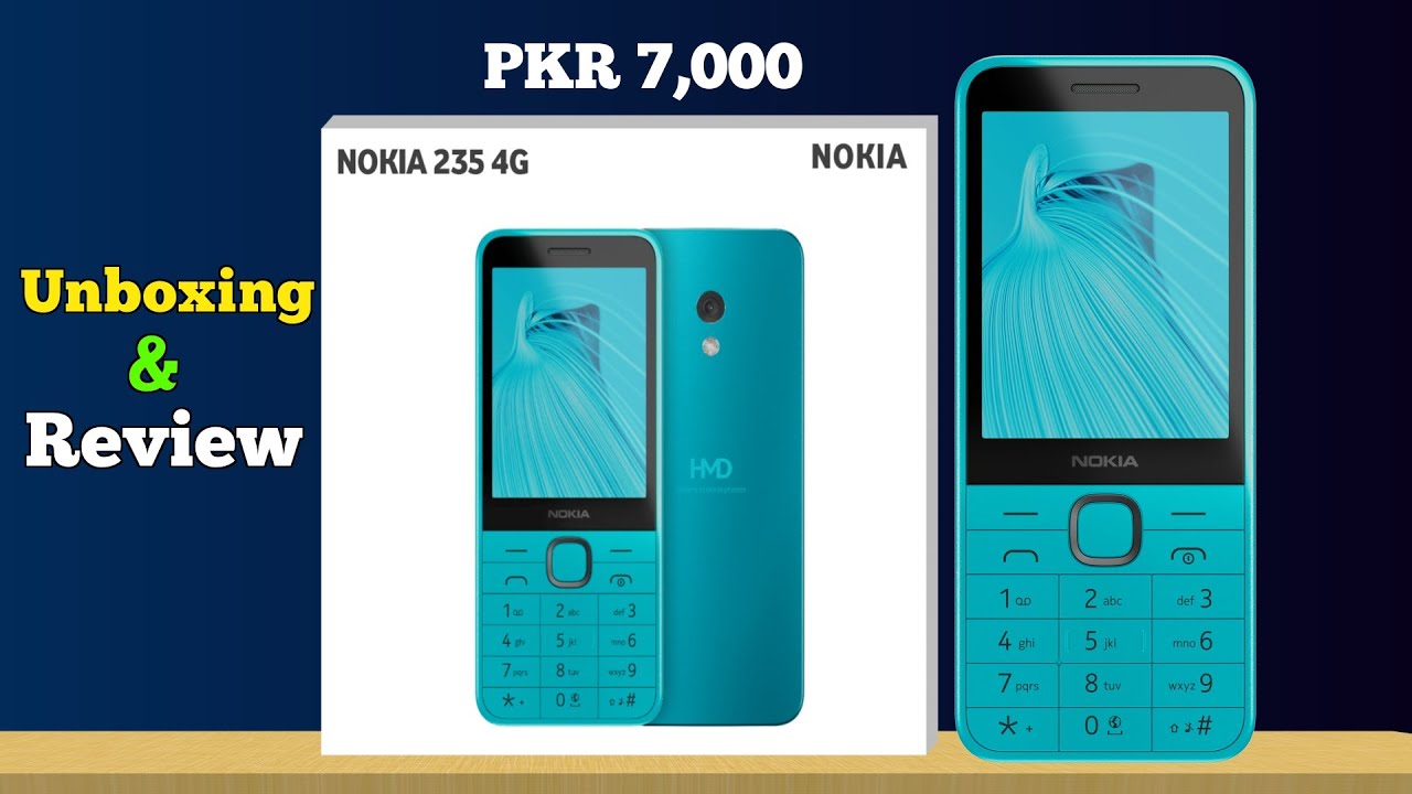 Nokia 235 4G unboxing & review || Nokia 235 price in Pakistan 