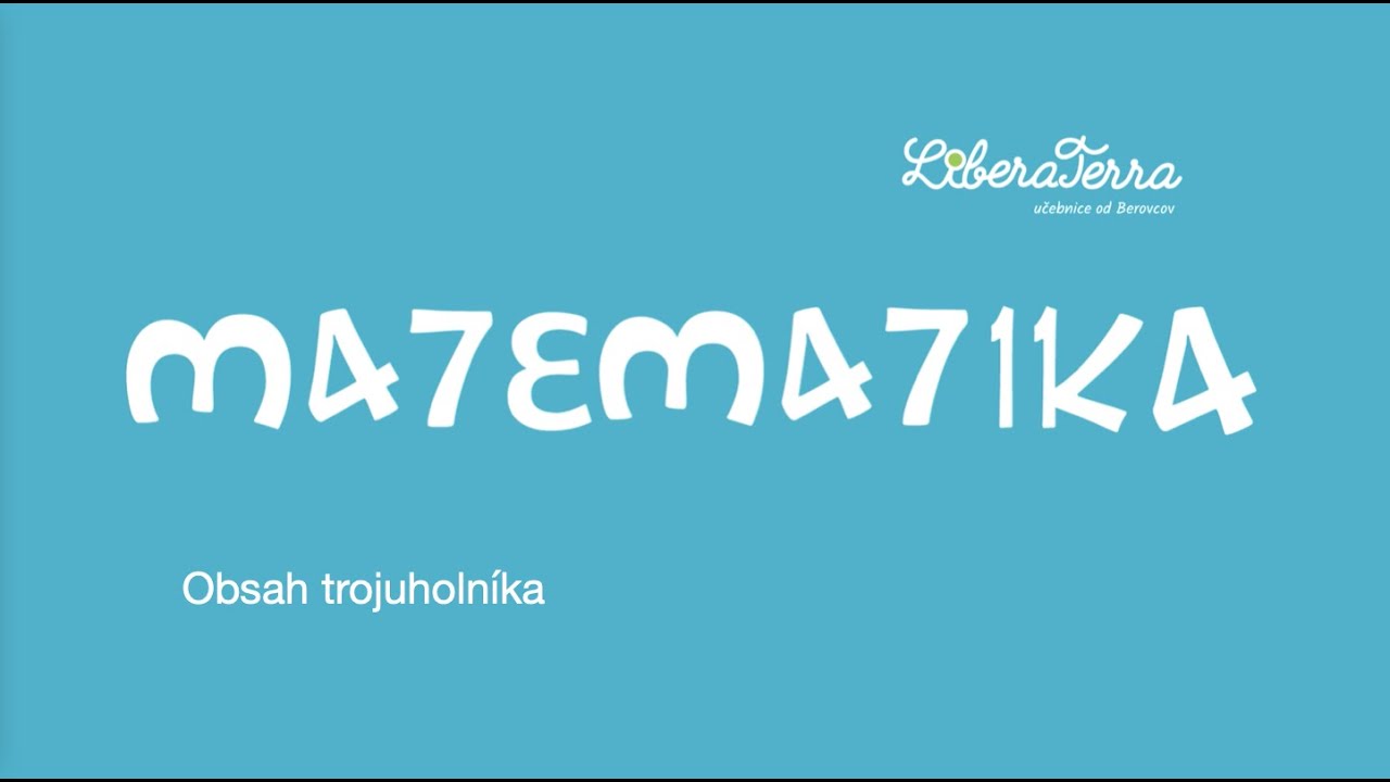 Obsah trojuholníka