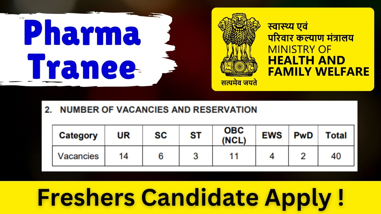 HLL Pharma Vacancy 2026 || HLL Pharma Management Tranee Vacancy 2026 Total Post 40 Freshers Apply