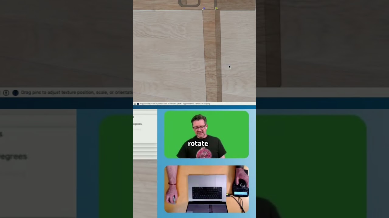 РЕШЕНО: Проблема текстуры древесины 50/50 #sketchup #3d