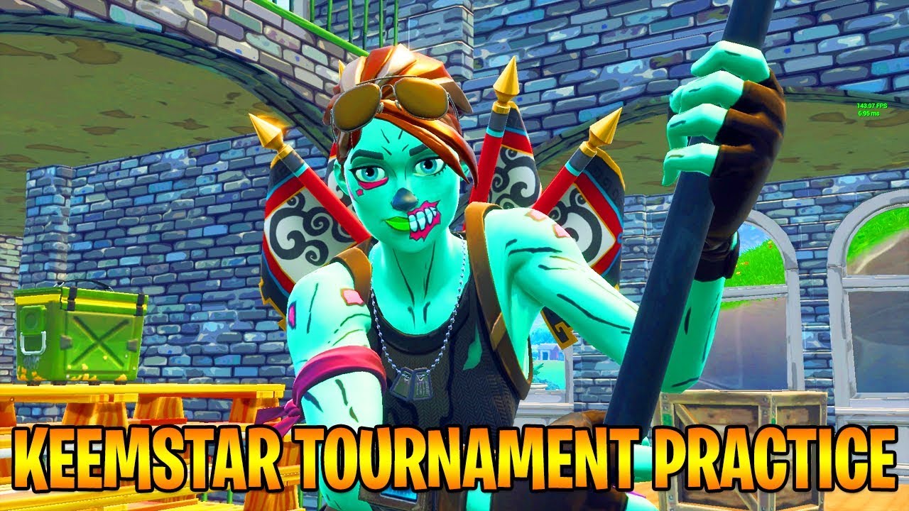KEEMSTAR TOURNAMENT PRACTICE - BIGGEST YOUTUBER TOURNAMENT EVER! (Fortnite Battle Royale)