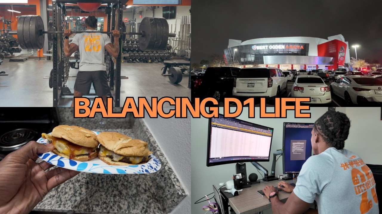 Day in the Life as a D1 Sprinter | Back to Work (Ep.2)