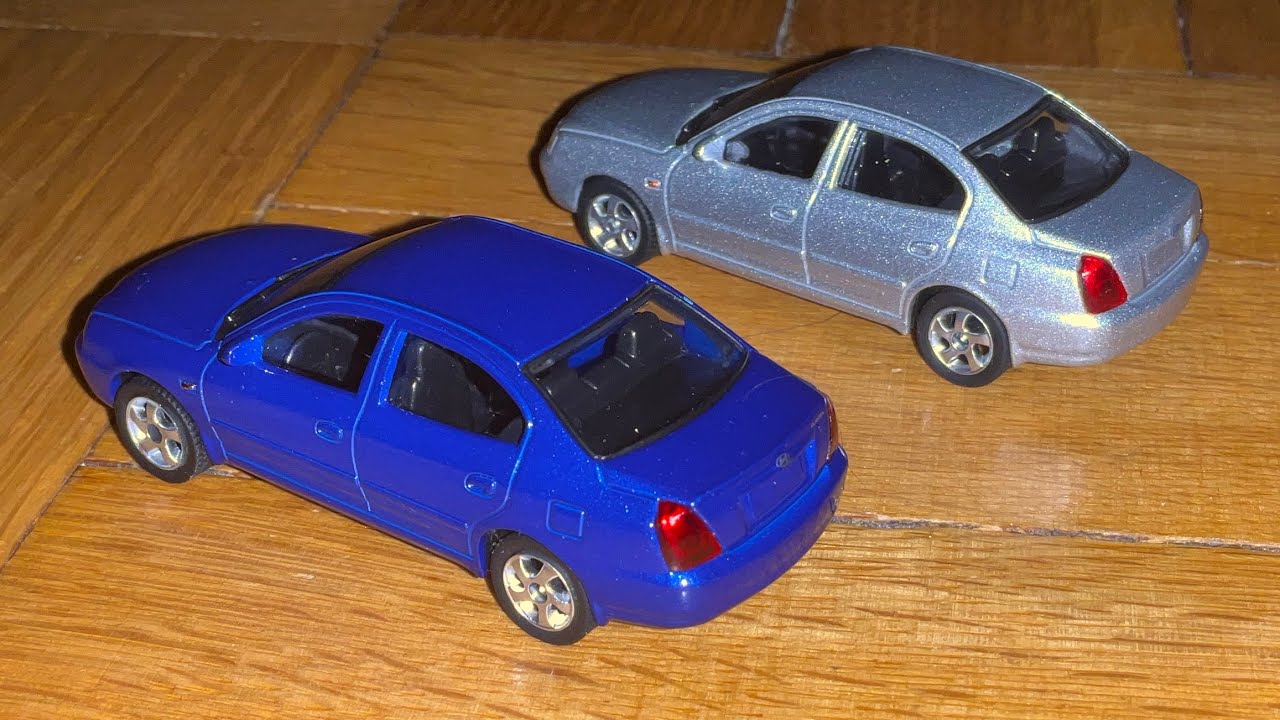 Diecast Car Unboxing: 2004-06 Hyundai Elantra Sedans