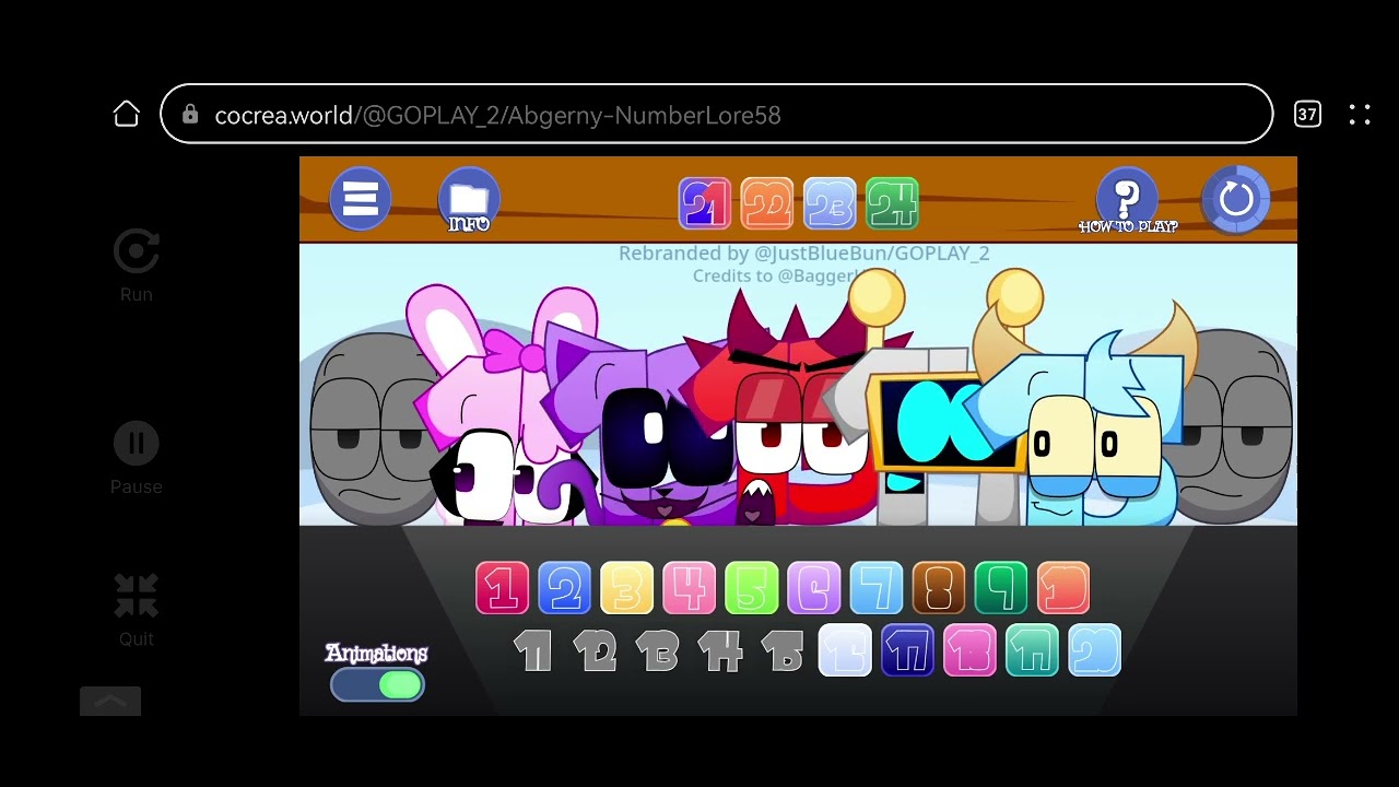 Abgerny - Number Lore Rebranded Mode Made By @BlueBun_Productions 