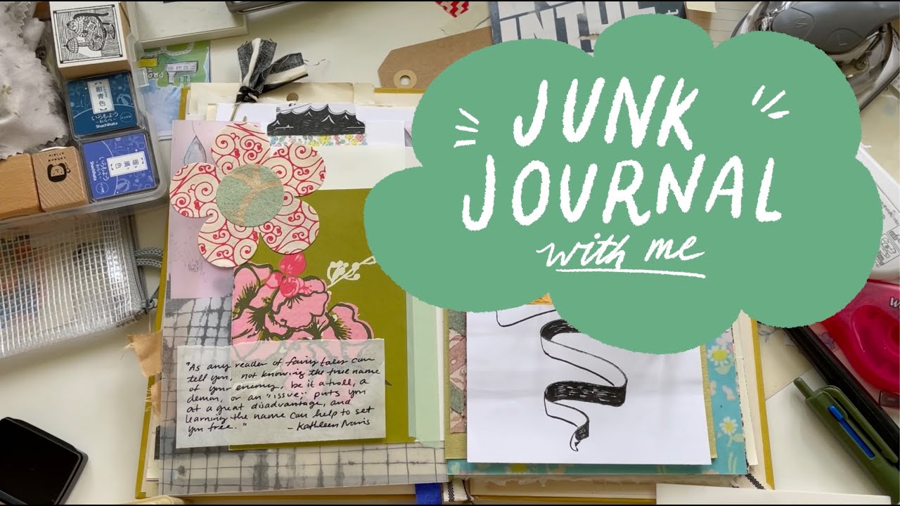 Journal with Me for Junk Journal July!