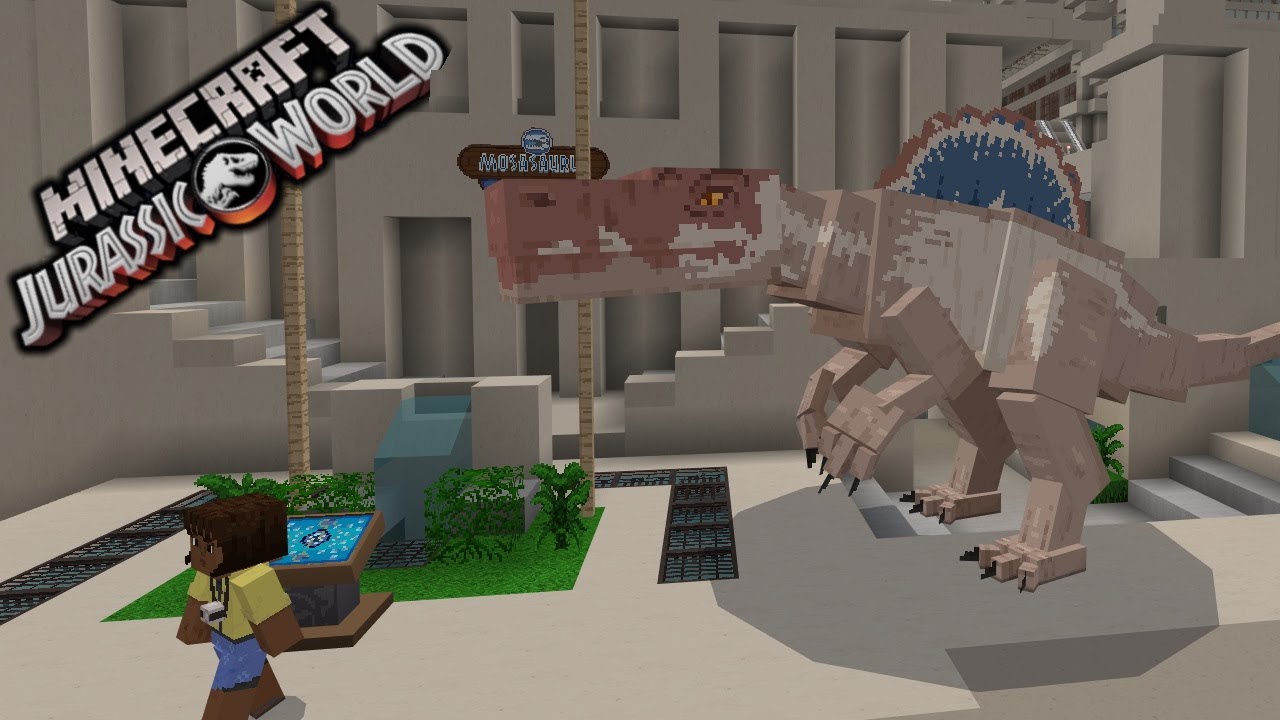 THE SPINOSAURUS | MINECRAFT JURASSIC WORLD EP 2