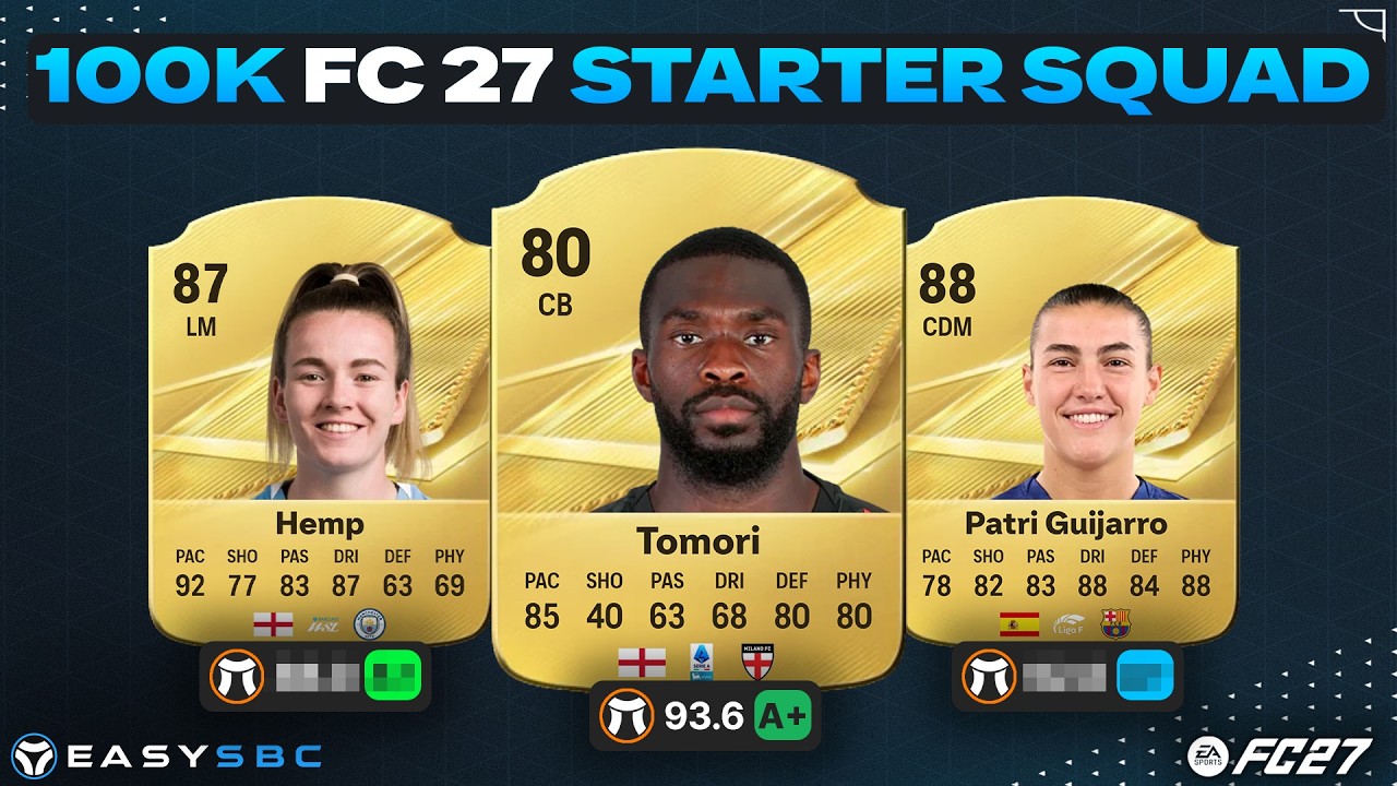 We Built the Most META 100K Starter Team in FC 27!