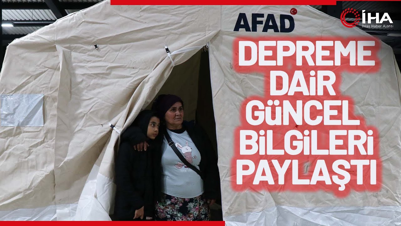 AFAD Düzce Depremi İle İlgili Son Gelişmeleri Paylaştı