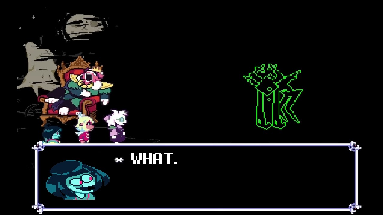 Black Knife, but in the style of Hell Hammer (Deltarune: Chapter Rewritten)