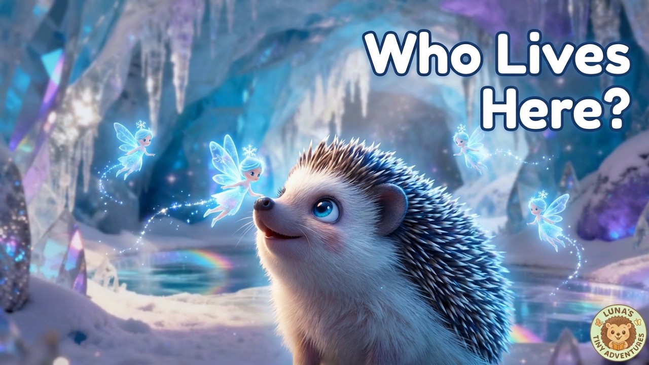 Luna the Little Hedgehog | Luna and the Secret of the Ice Cave | Cozy Bedtime Story