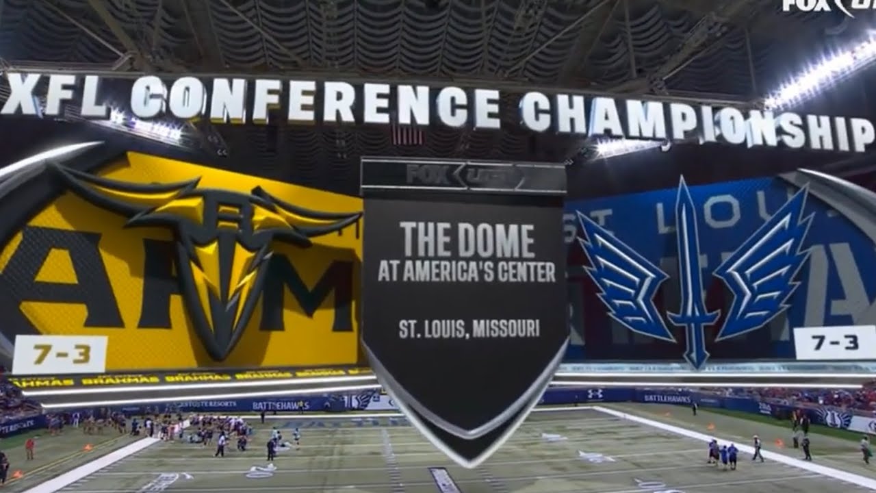 Brahmas vs Battlehawks XFL Championship On Fox Intro/Theme | UFL 2024