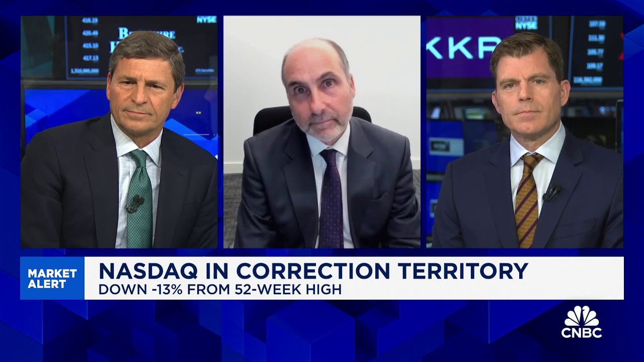 Goldman's Peter Oppenheimer: this correction is healthy and somewhat inevitable but may not be over