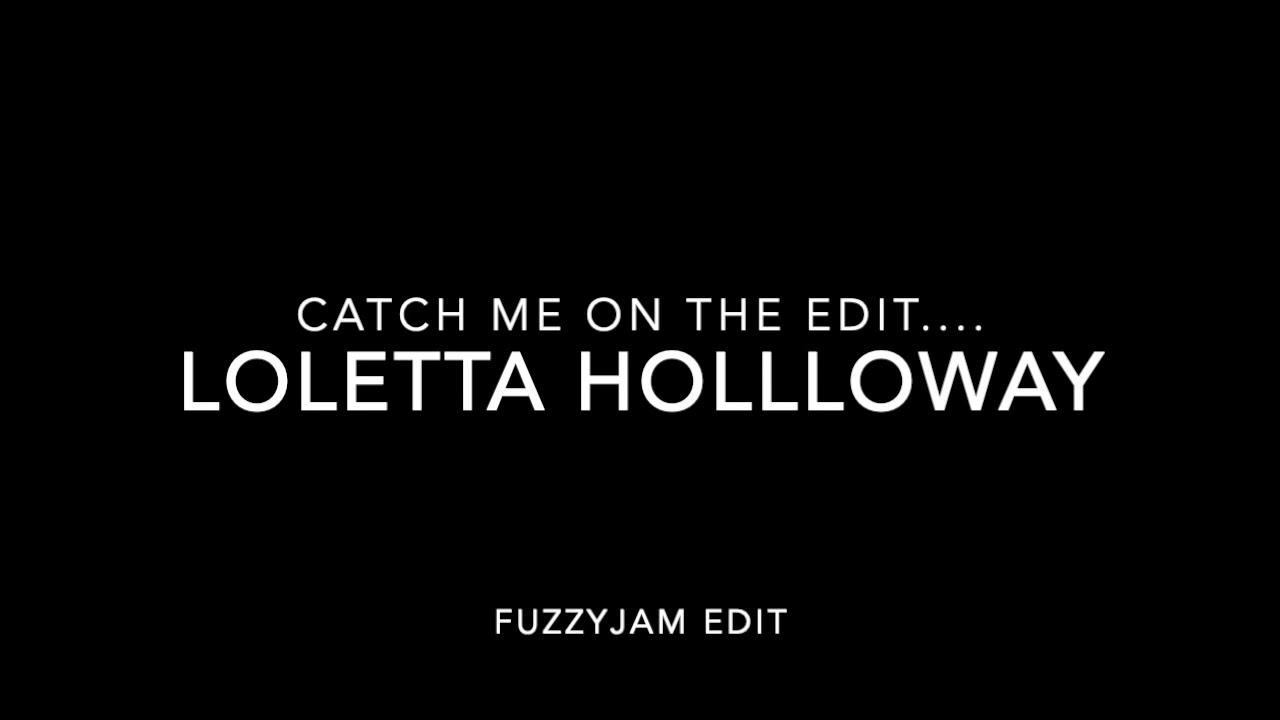 Loleatta Holloway - catch me on the edit.    All for love no rights reserved