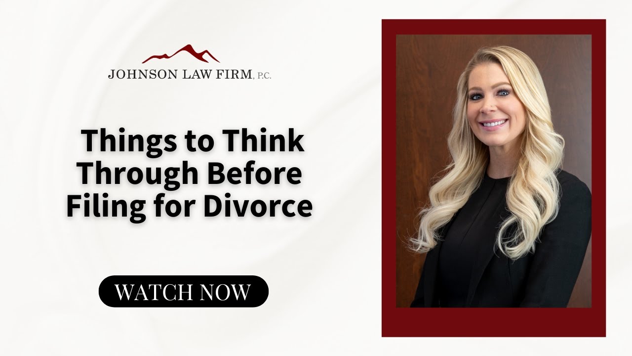 Things to Think Through Before Filing for Divorce | Spokane Family Law Attorney Explains