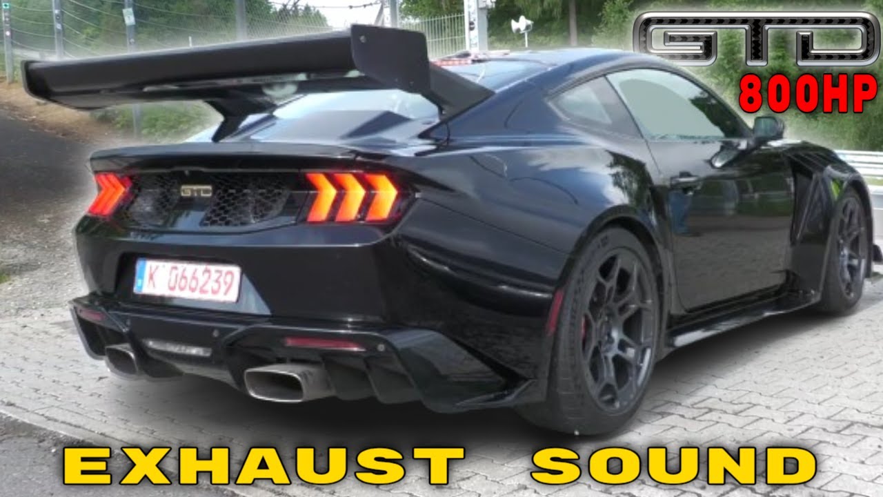 Ford Mustang GTD 800 Horsepower Exhaust Sound