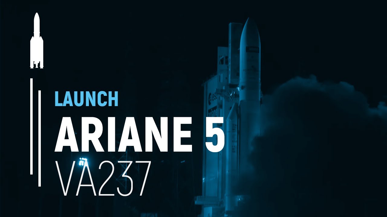 Flight VA237 – ViaSat-2 / EUTELSAT 172B | Ariane 5 Launch | Arianespace