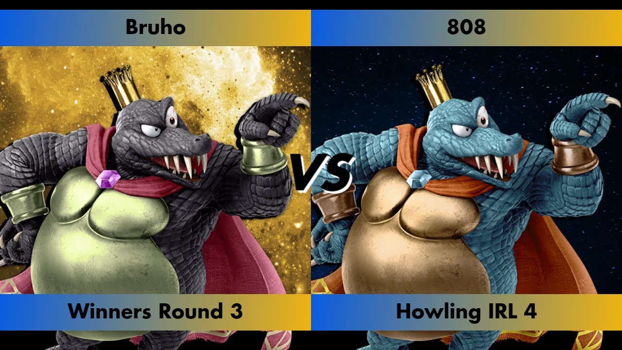 Bruho (King K Rool) vs 808 (King K Rool) - WR3 Howling 4