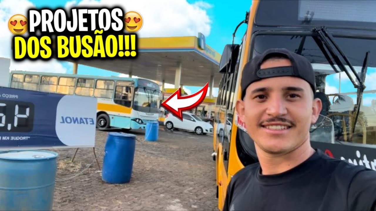 Acompanhe um pouco do nossos projetos para os busão 😍😍