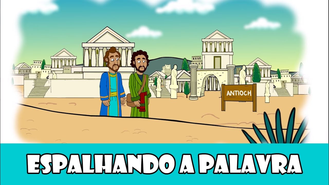 DESENHOS BÍBLICOS - ESPALHANDO A PALAVRA