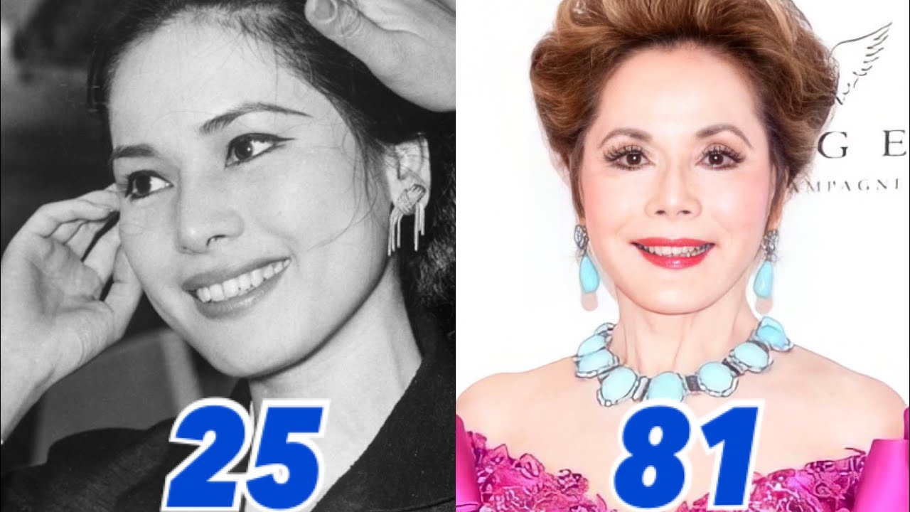 デヴィ夫人　12〜81歳