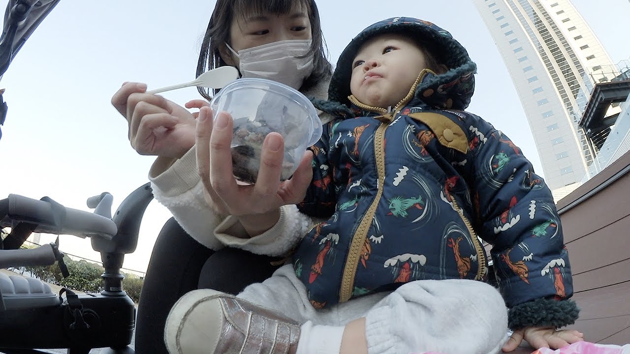 크리스마스 선물, 동네 산책, 롯본기에서 아침밥& 전시회 | 일본 도쿄 브이로그