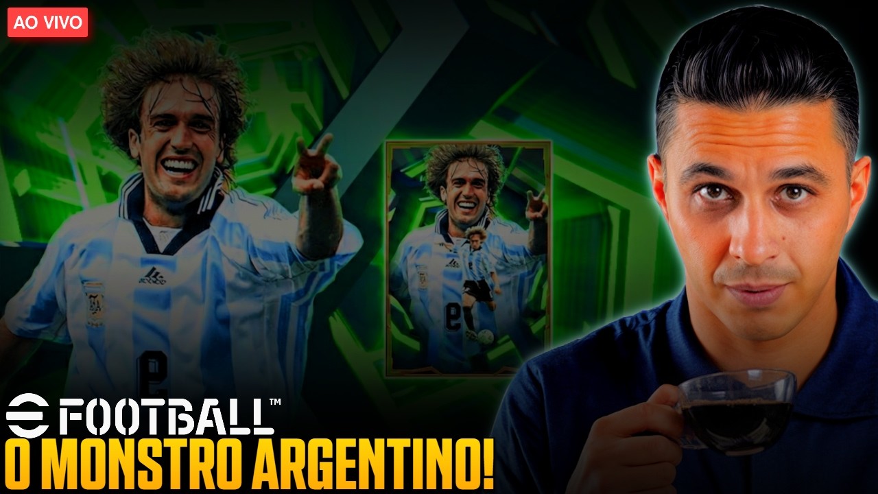 🔴 AO VIVO - TESTANDO O BATISTUTA 🔥 EFOOTBAL LEAGUE | EFOOTBALL 2026