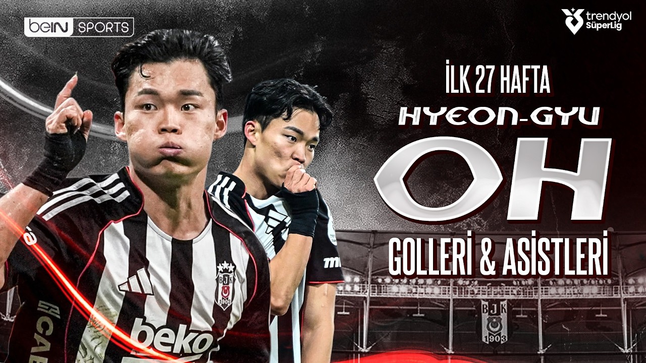 Hyeon-gyu Oh'un İlk 27 Haftadaki Golleri Ve Asistleri | Trendyol S&uuml;per Lig
