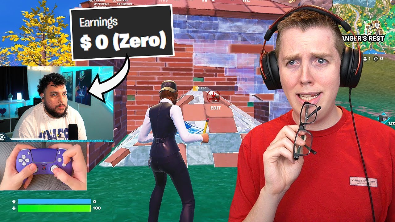 Итак, я тренировал самого *МОЗГОВОГО* игрока-контроллера в Fortnite...