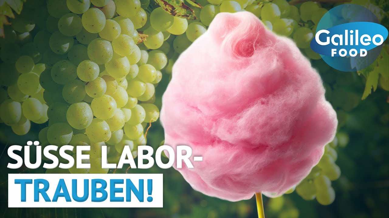 S&uuml;&szlig;er als SCHOKOLADE? Die Zuckerwatte-Traube! | Galileo Food