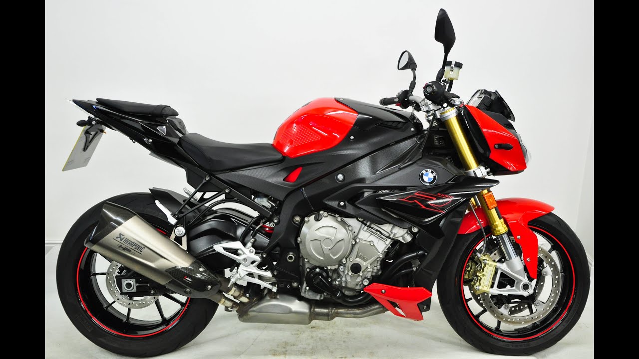 BMW S1000R 2017 Red/Black Akrapovic